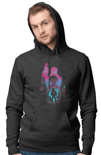 Men's hoodie with prints Akira. Akira, anime, cyberpunk, manga, shotaro kaneda, tetsuo shima. 2070702