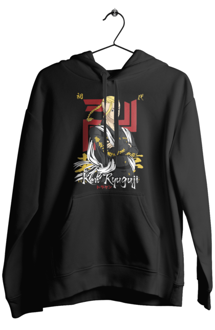 Men's hoodie with prints Tokyo Revengers Draken. Anime, draken, ken ryuguji, ken-chin, manga, serial, tokyo manji gang, tokyo revengers. 2070702