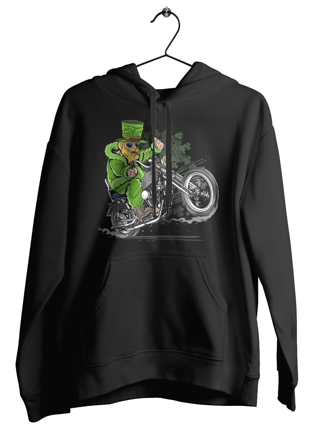 Patrick On A Motorcycle