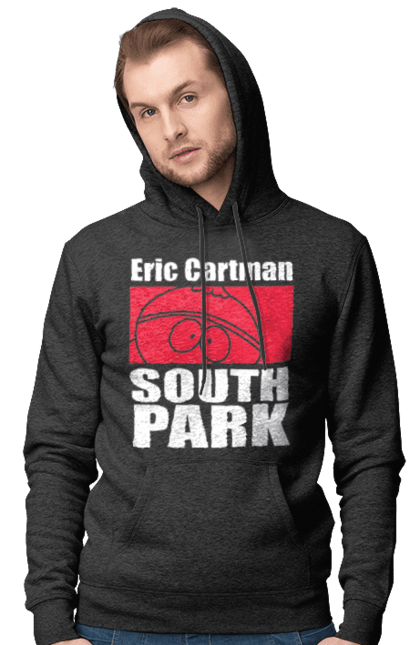 Men's hoodie with prints South Park Cartman. Cartman, cartoon series, eric cartman, south park. 2070702