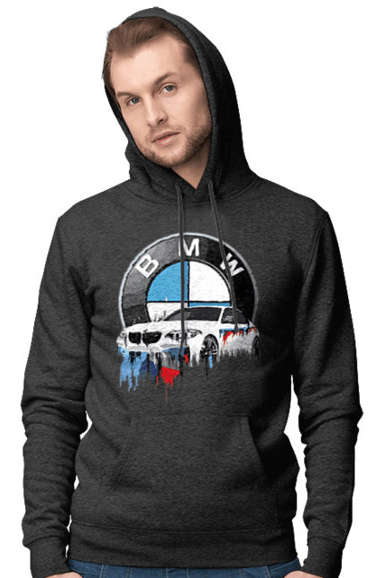 Чоловіче худі з принтом "BMW". Bmw, авто, бмв, бмв фан, фанклуб. 2070702