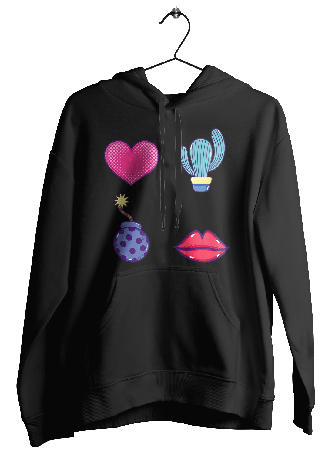 Сердце, Кактус,Бомба,Губы