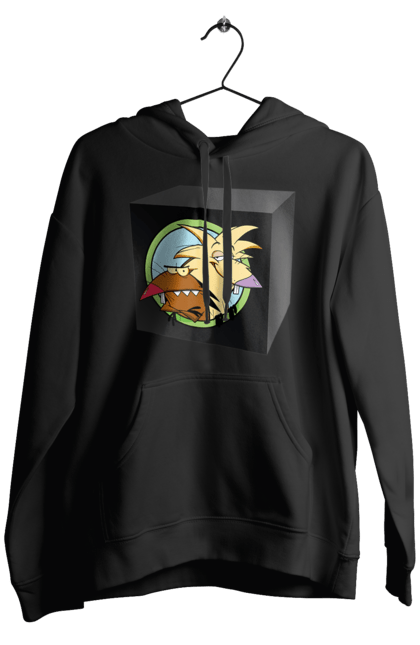 Чоловіче худі з принтом "Black Box". Black box, бобер, боєприпас, коробка, повернись живим. 2070702