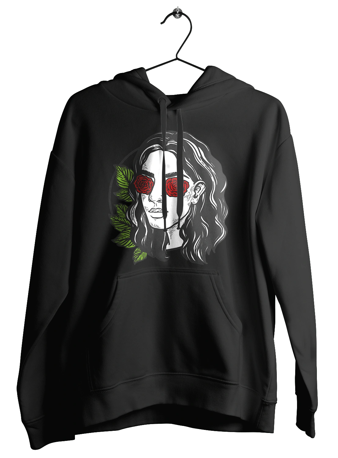 Girl With Roses In The Eyes