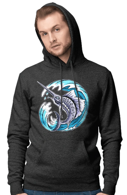 Рыба Меч И Волна