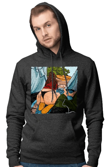 Rest With Favorite In The Tent