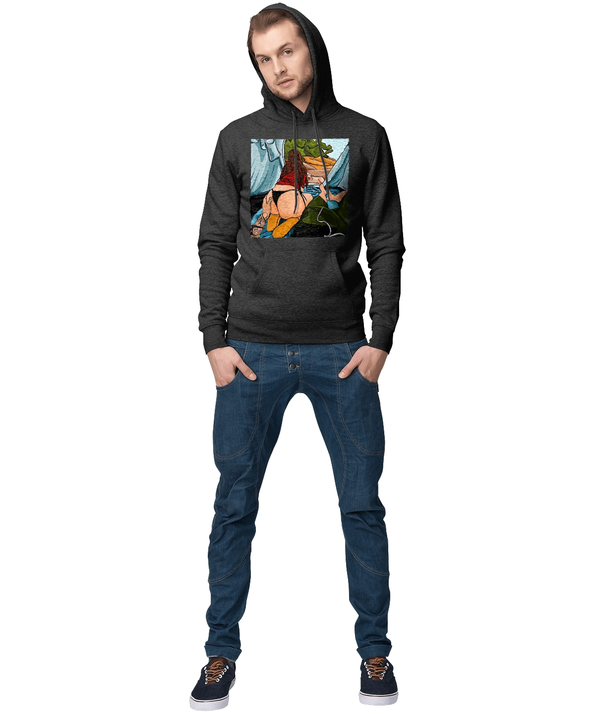 Rest With Favorite In The Tent