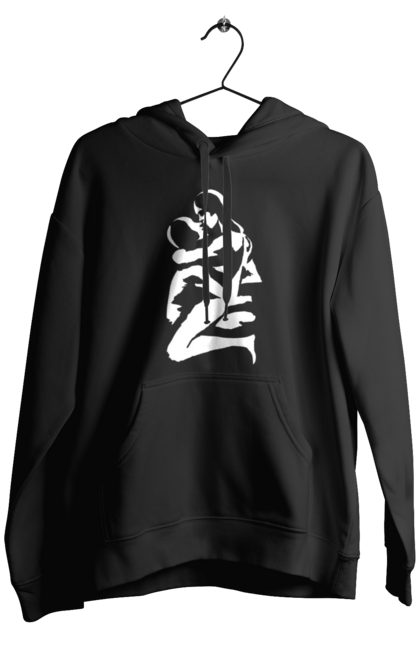 Чоловіче худі з принтом "Білі Тіла". Жінка, контур, тіла, чоловік. 2070702