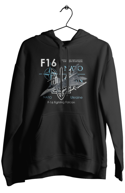 Чоловіче худі з принтом "F16". F16, nasams, zuzana, гаубиця, два герби, залужний, сюзанна. 2070702
