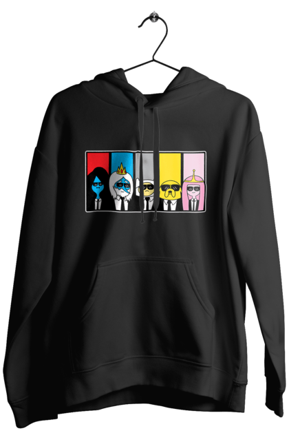 Men's hoodie with prints Adventure Time. Adventure time, animated series, cartoon network, land of ooo, tv series. 2070702