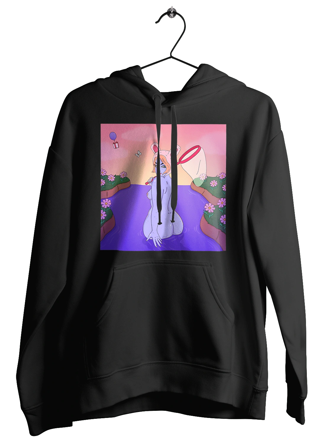 Фіолетова Дівчина На Полюванні