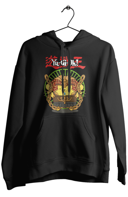 Men's hoodie with prints Yu Gi Oh! Pompompurin. Brand, character, hello kitty, pompompurin, yu gi oh, yugio. 2070702