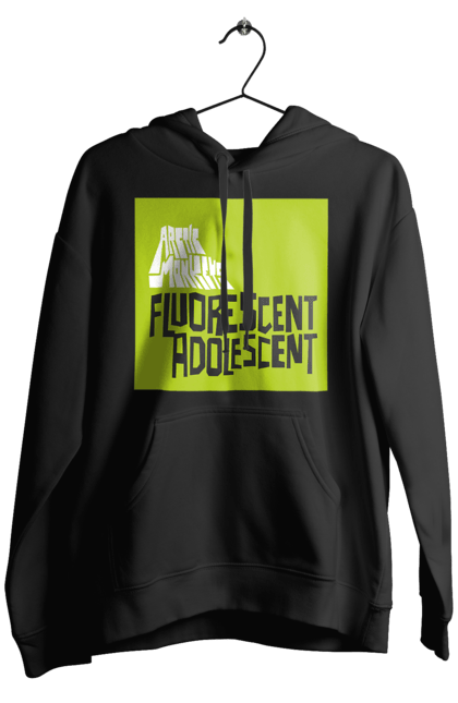 Men's hoodie with prints Arctic Monkeys. Arctic monkeys, garage rock, group, indie rock, music, post-punk revival, psychedelic rock, rock. 2070702