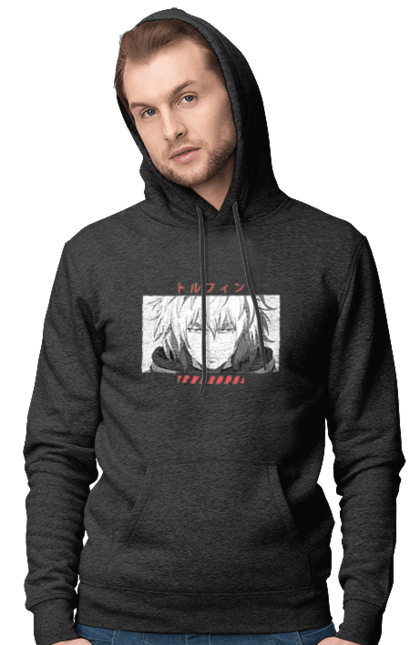 Men's hoodie with prints Vinland Saga Thorfinn. Anime, manga, thorfinn, vinland saga. 2070702
