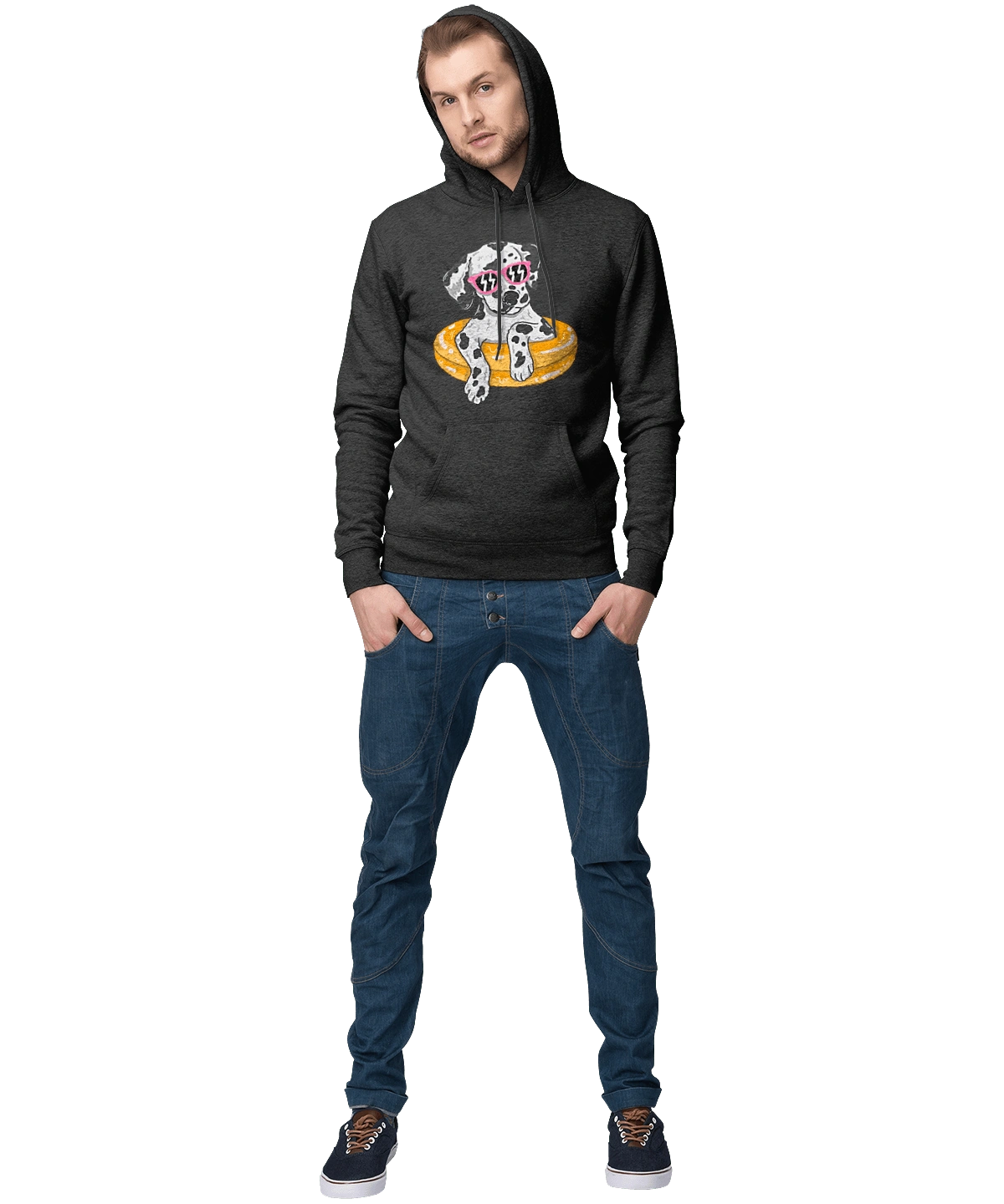 Далматинець Плаває У Колі