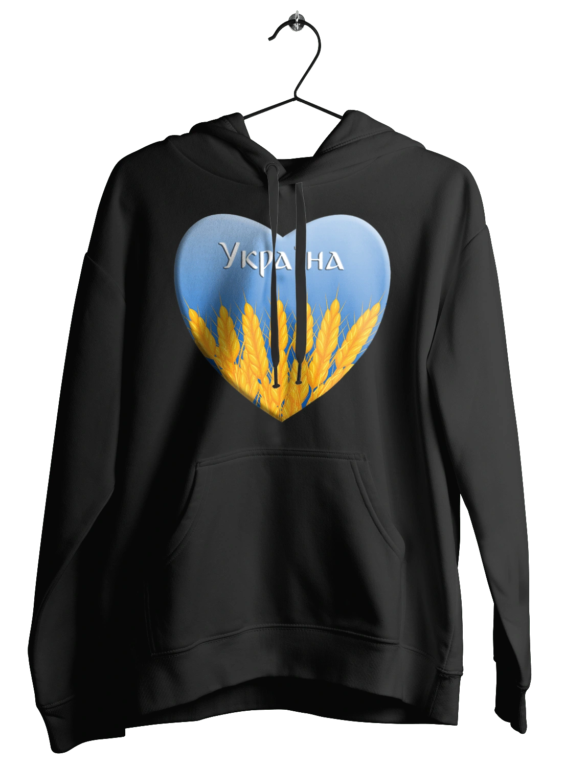 Серце з колосками Україна