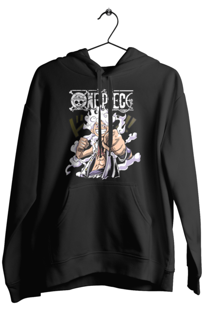 Men's hoodie with prints One Piece Luffy. Anime, luffy, manga, monkey de luffy, one piece, pirates. 2070702