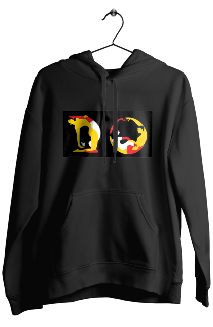 Чоловіче худі з принтом "Розтяжка По Дорослому". Пози, розтяжка. 2070702