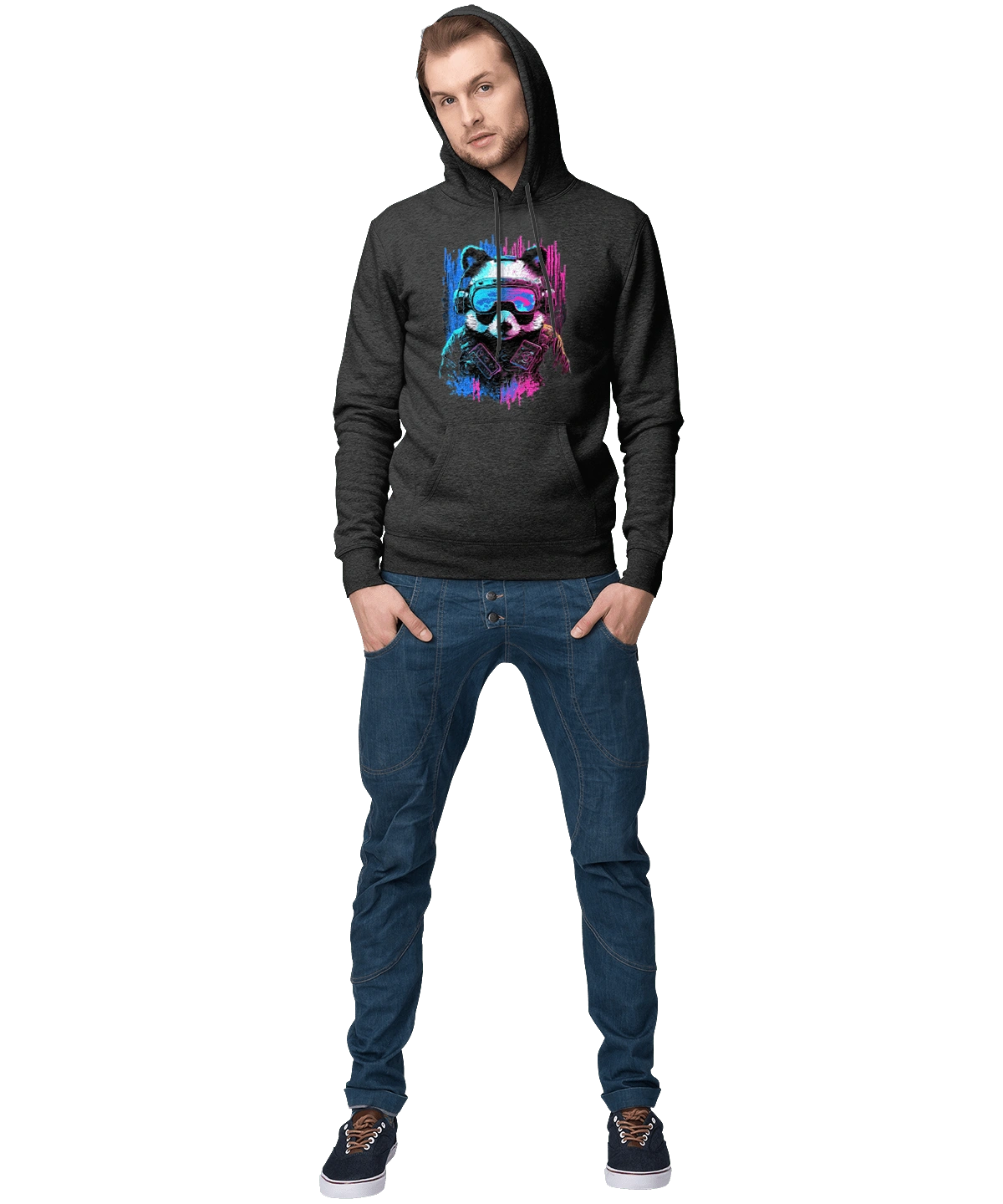 Панда в VR шолом