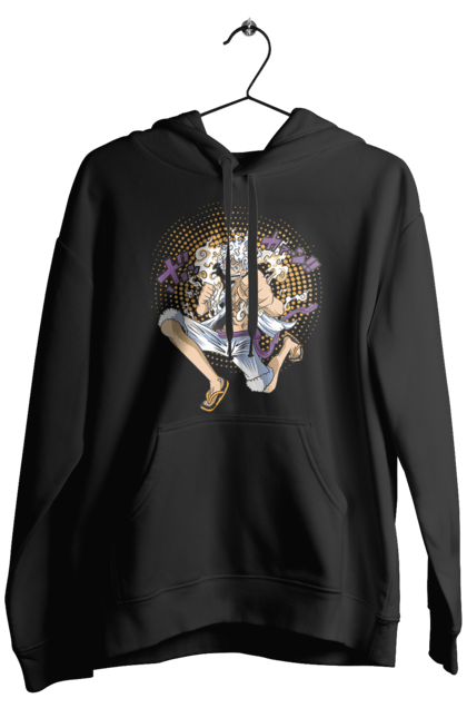 Men's hoodie with prints One Piece Luffy. Anime, luffy, manga, monkey de luffy, one piece, pirates. 2070702