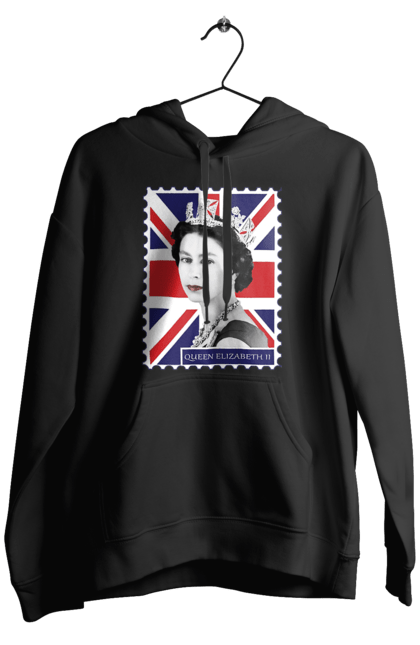 Men's hoodie with prints Queen Elizabeth II. Britain, british, england, platinum jubilee, queen, queen elizabeth, queen elizabeth ii, rip queen elizabeth. 2070702