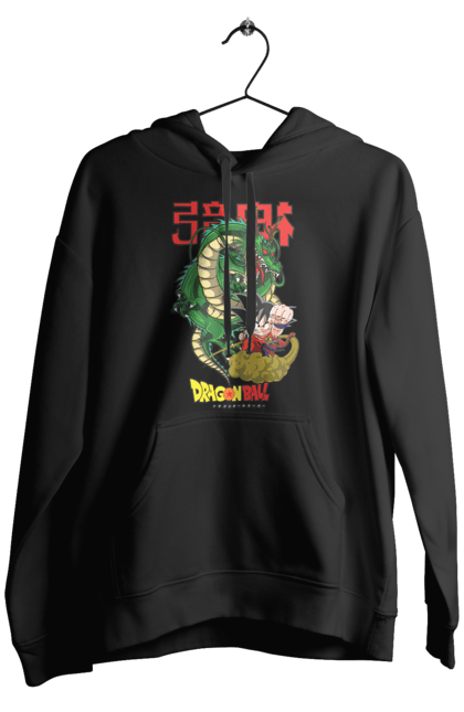 Men's hoodie with prints Dragon Ball Shenron. Anime, dragon ball, manga, shenron, tv series. 2070702