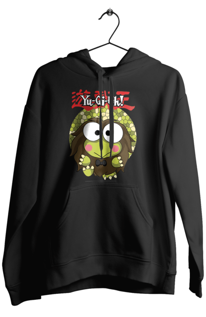 Men's hoodie with prints Yu Gi Oh! Keroppi. Brand, character, hello kitty, keroppi, yu gi oh, yugio. 2070702