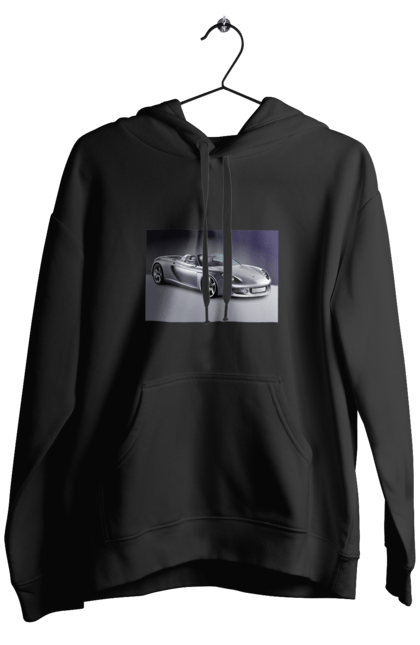 Чоловіче худі з принтом "Авто.2". Авто, кольорове зображення, купе, спортивне авто, фото. 2070702