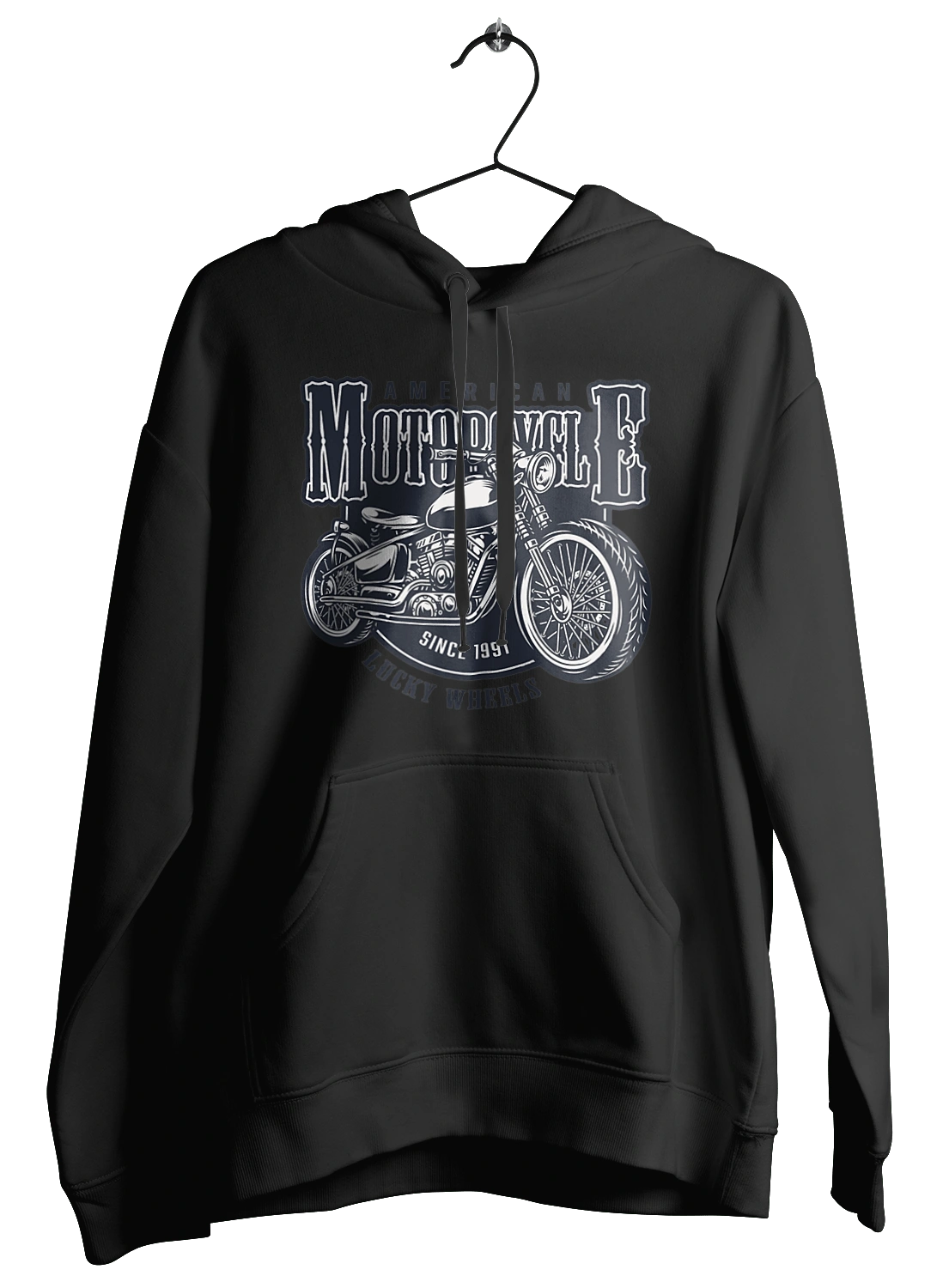 Крутой винтажный мотоцикл