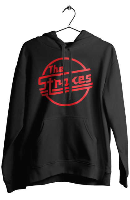 Чоловіче худі з принтом "The Strokes". Strokes, альтернативний рок, гаражний рок, група, інді, інді рок, музика, постпанк ривайвл, рок. 2070702