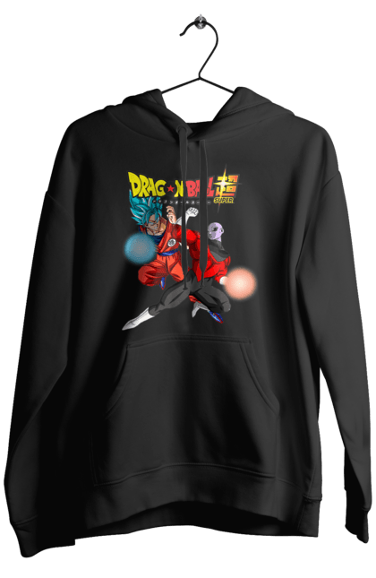 Men's hoodie with prints Dragon Ball Son Goku. Anime, dragon ball, goku, manga, son goku, tv series. 2070702