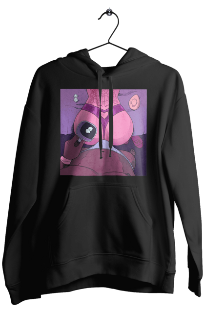 Чоловіче худі з принтом "Ранкова Кава З Жопкою". Гола, жопа, кава, труси. 2070702