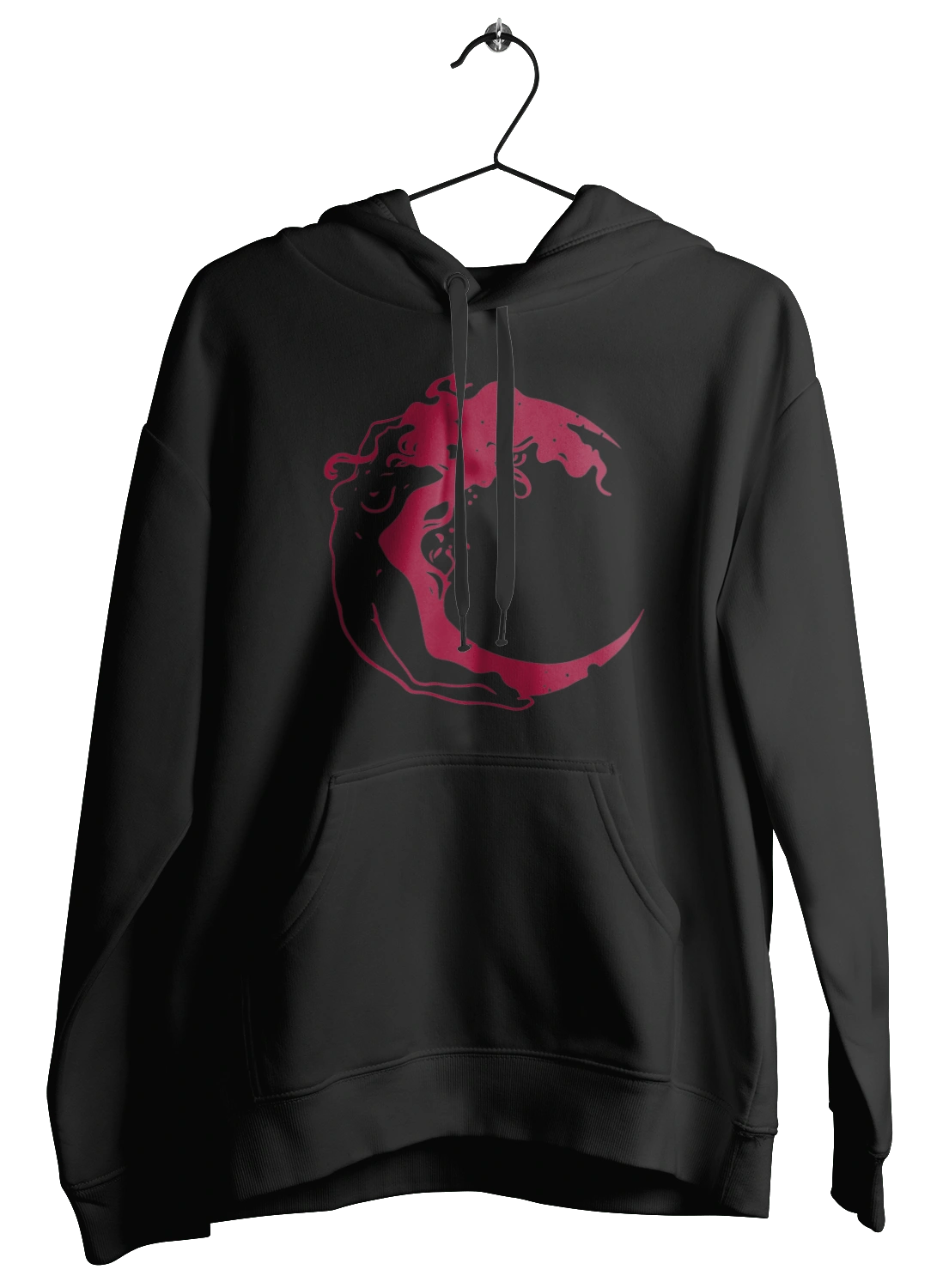 Дівчина місяць