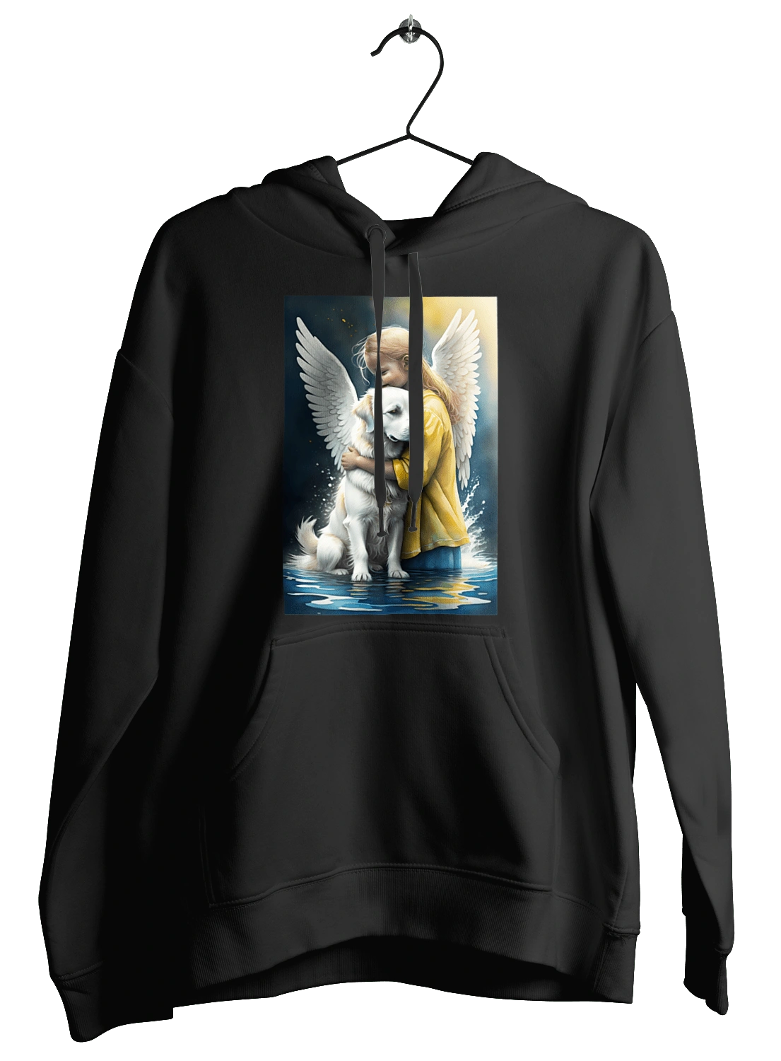 Дівчинка та собака ангел [память загиблим тваринам]