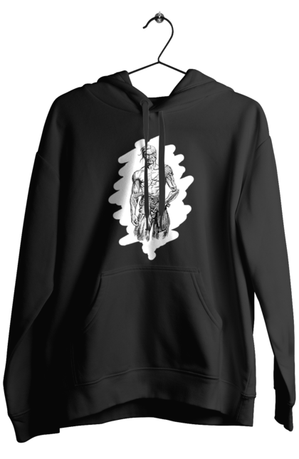 Men`s hoodie with prints Cyborgs of ukraine. Cossack, cyborg, forelock, patriot, pistol, ukrainian, vusa, zbroya. 2070702