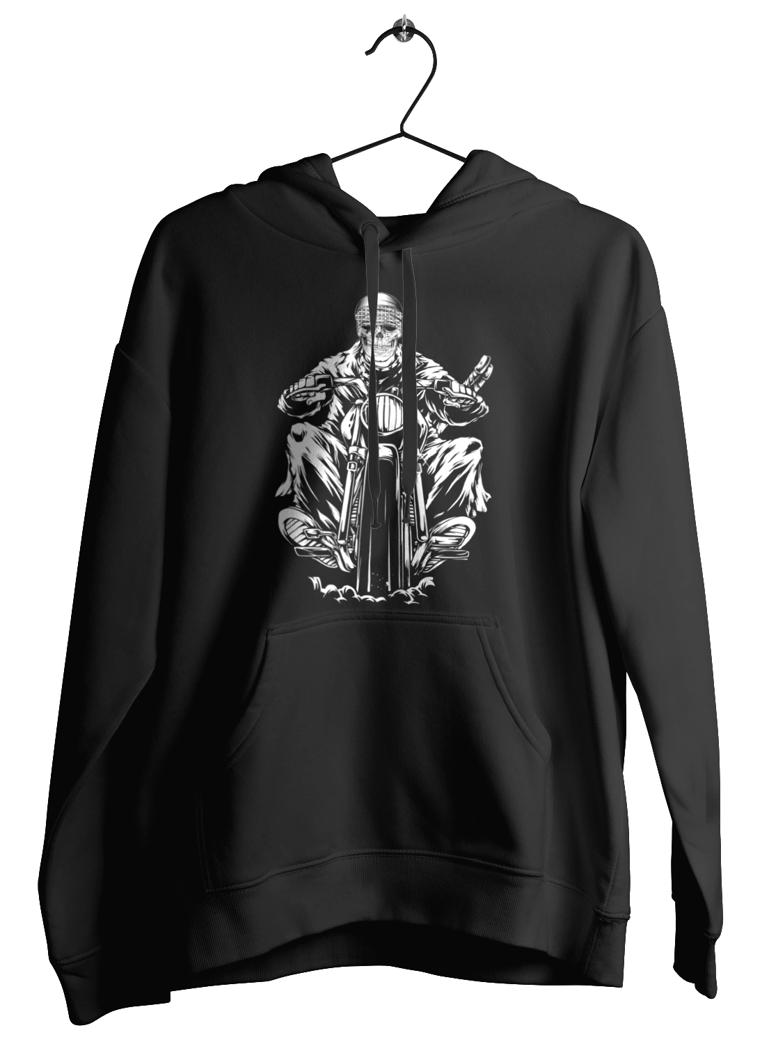 Череп на мотоцикле