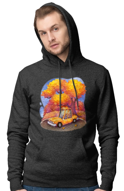 Осiнь Авто Дерево