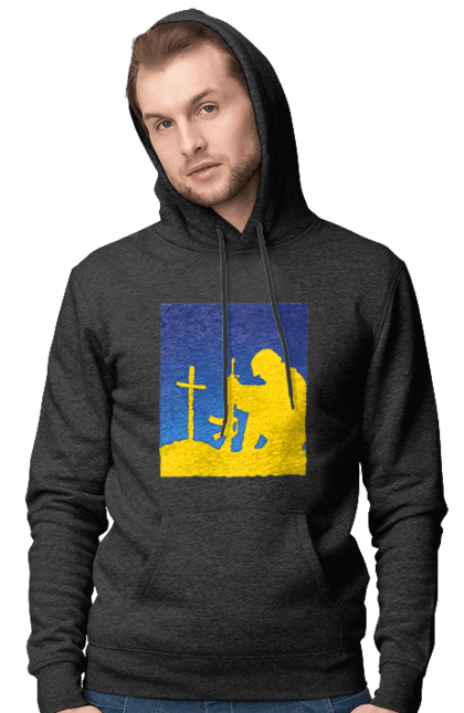 Чоловіче худі з принтом "Патріот". Патриот, патриотизм, победа, свобода, украина, украинец. 2070702