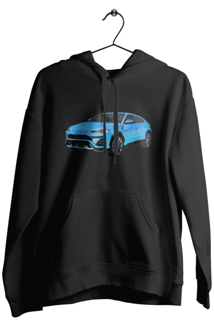 Men`s hoodie with prints Lamborghini Urus. Car, lamborghini, lamborghini urus, lamborghini urus car, urus. 2070702