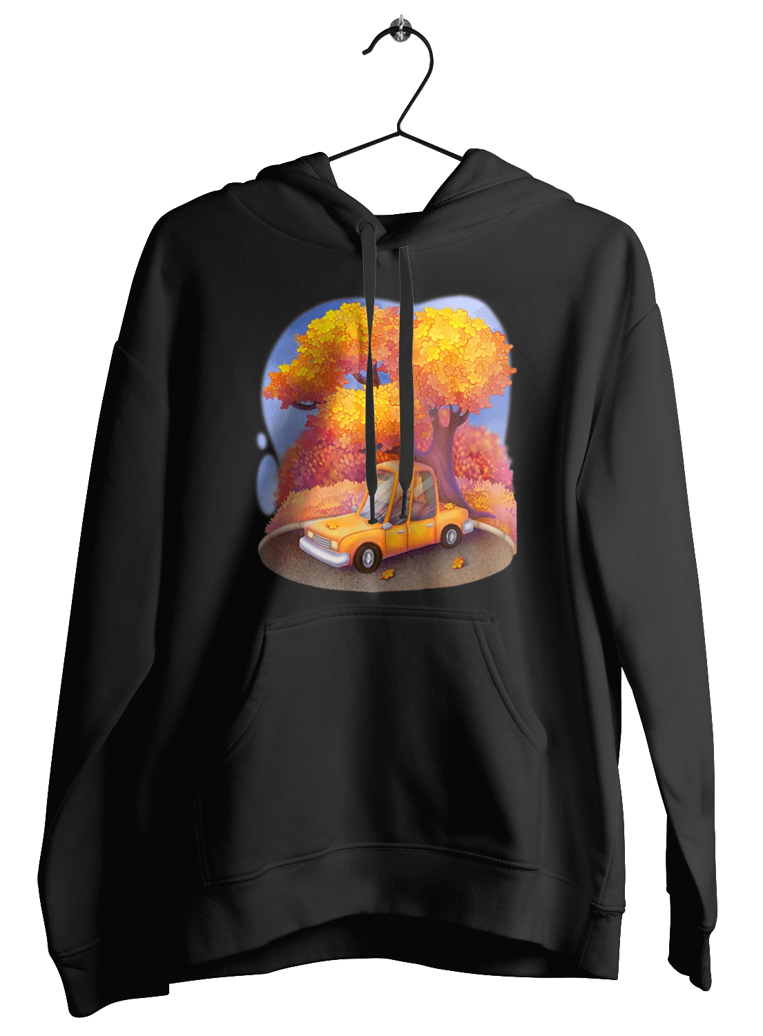 Осiнь Авто Дерево