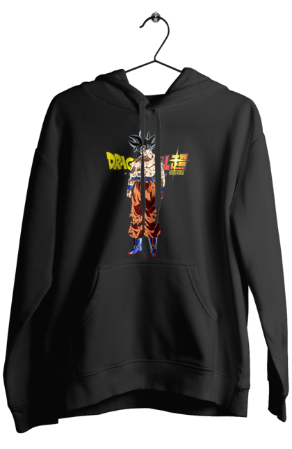 Men's hoodie with prints Dragon Ball Son Goku. Anime, dragon ball, goku, manga, son goku, tv series. 2070702