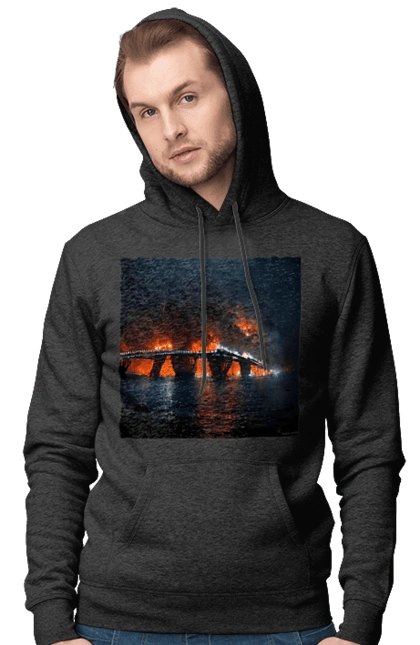 The Crimean bridge is on fire