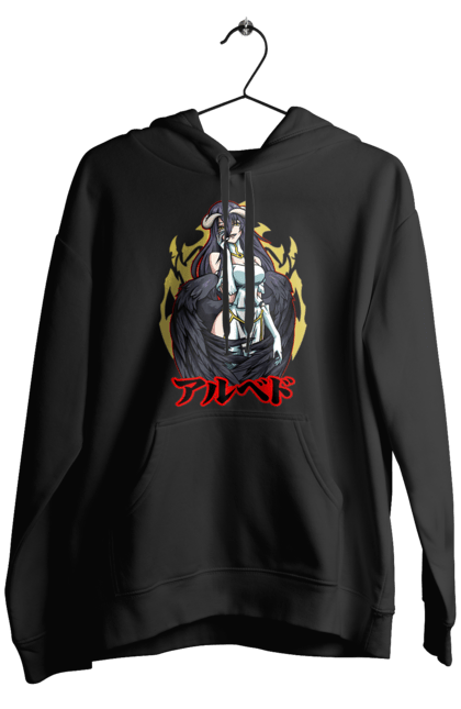 Men's hoodie with prints Overlord Albedo. Albedo, anime, lord, overlord, tv series. 2070702