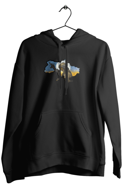 Men`s hoodie with prints Glory to the ZSU. Clear sky, free nation, freedom, glory to heroes, glory to ukraine, happy people, peace, ukraine, will. 2070702