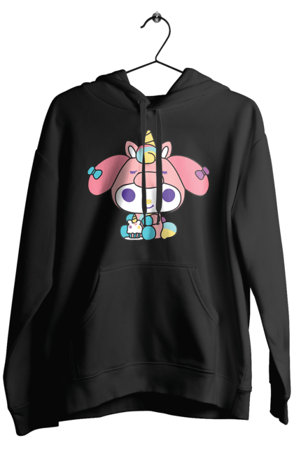 Men's hoodie with prints My Melody. Hello kitty, my melody, sanrio. 2070702