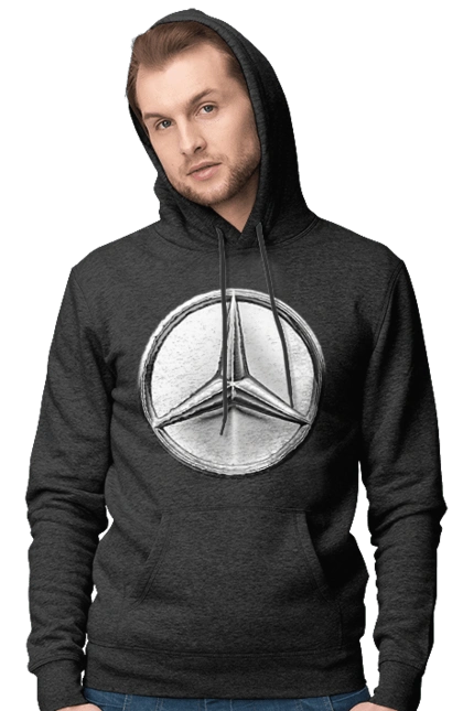 Mercedes Benz Logo Metallic