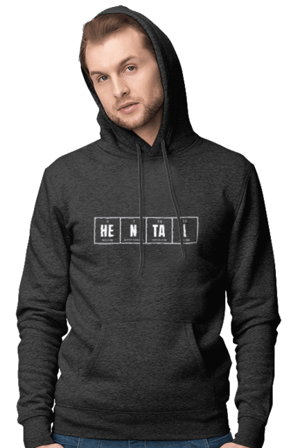 Чоловіче худі з принтом "Hentai". Аніме. futbolka.stylus.ua