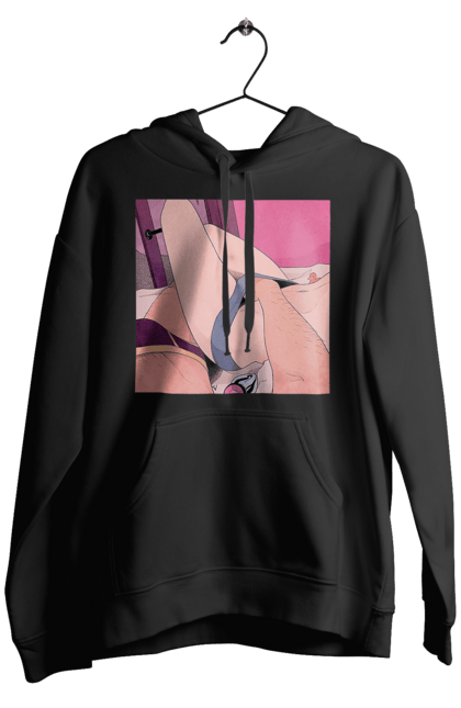 Чоловіче худі з принтом "Чоловіча Рука В Жіночих Трусиках". Гра, ліжко, труси. 2070702