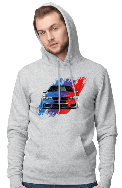 Чоловіче худі з принтом "BMW". Bmw, авто, бмв, бмв фан, фанклуб. PrintMarket - інтернет-магазин одягу та аксесуарів з принтами плюс конструктор принтів - створи свій унікальний дизайн