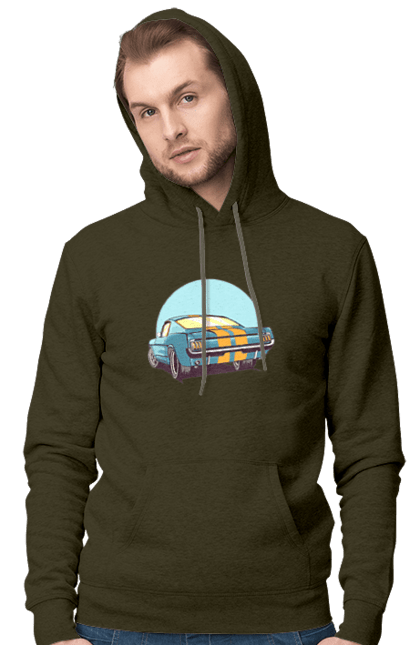 Чоловіче худі з принтом "Авто". Авто, герой, гроші, монстр, музика, новий, персонаж, робот, супер герой. 2070702